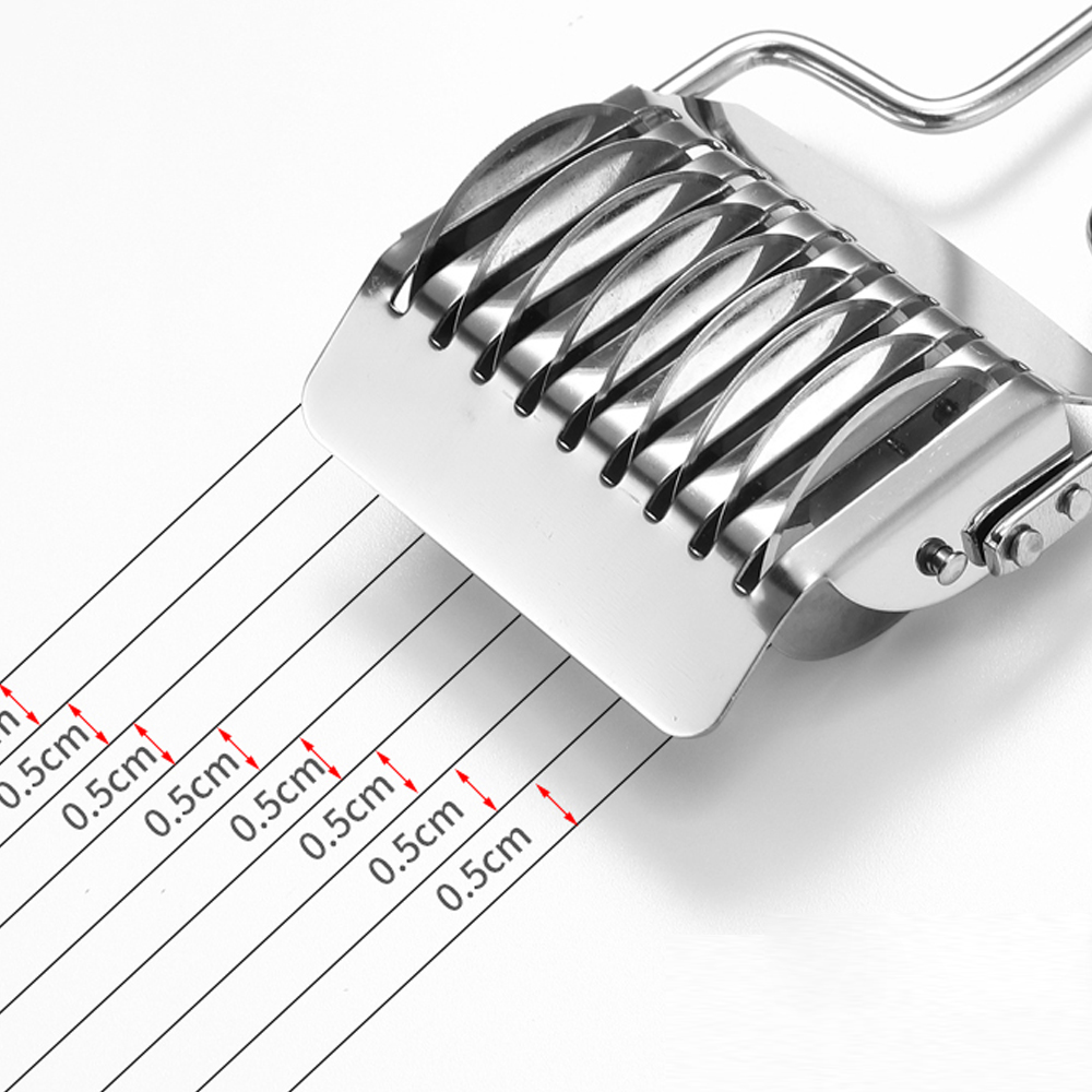 Dụng Cụ Cắt Bột Mì Thành Sợi Thép Không Gỉ (16cm x 75cm x 35cm)