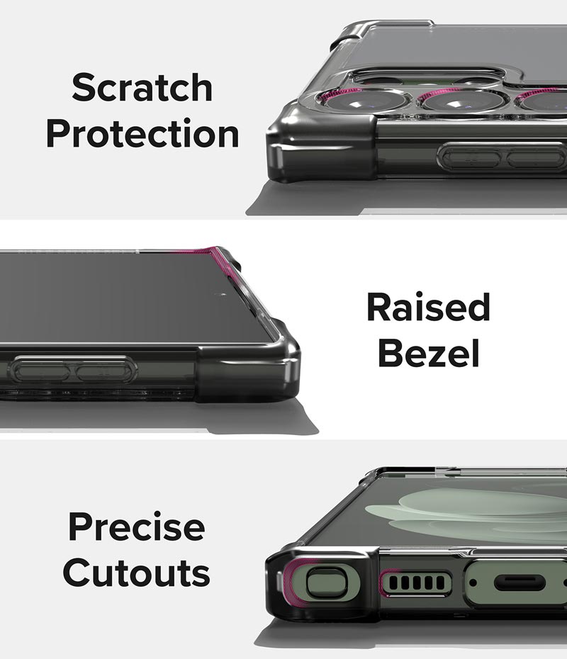 Ốp lưng dành cho Samsung Galaxy S23 Ultra RINGKE Fusion Bumper - Hàng Chính Hãng