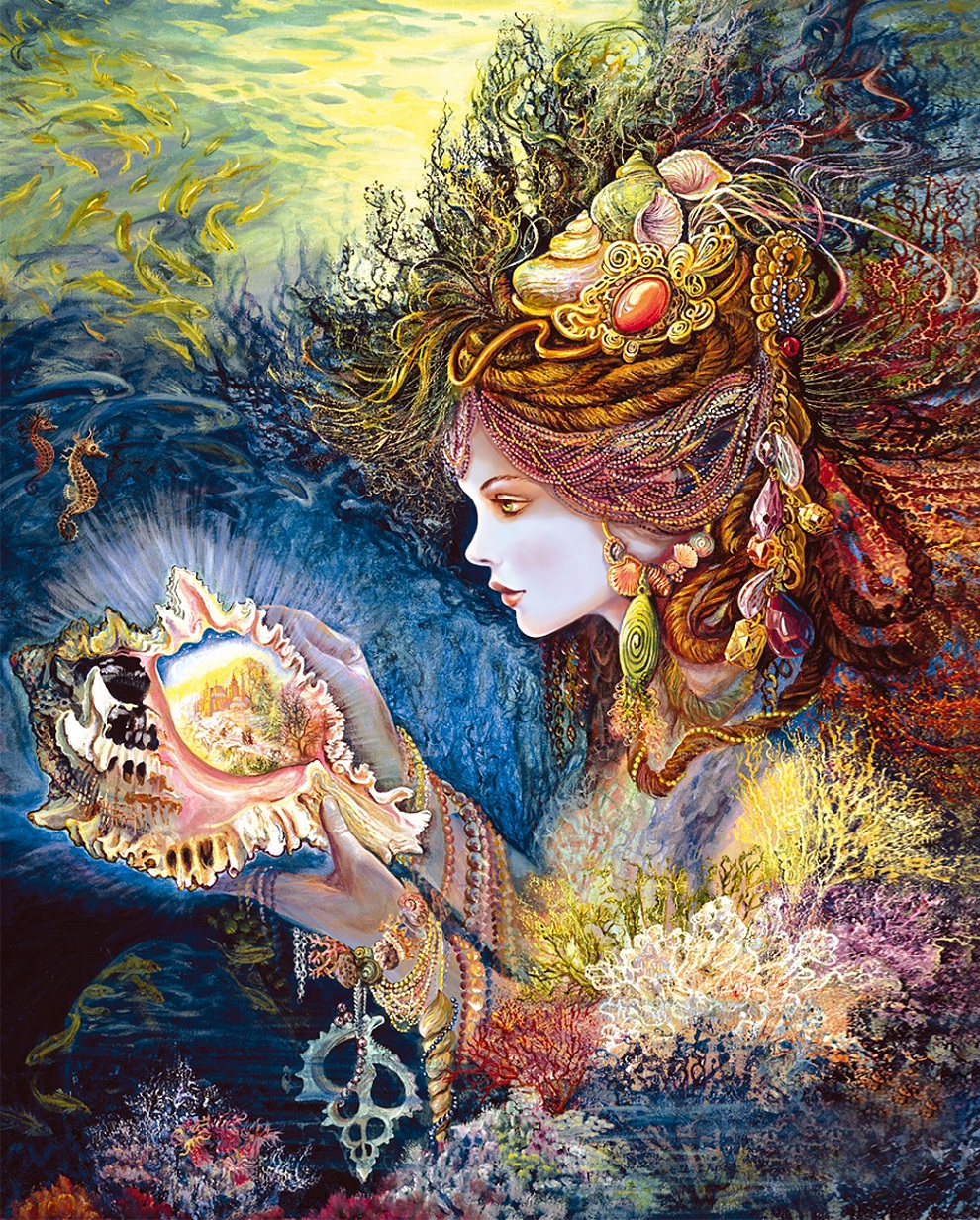 Bộ tranh xếp hình cao cấp 500 mảnh ghép – Nữ Hoàng Biển Cả (40x50cm)