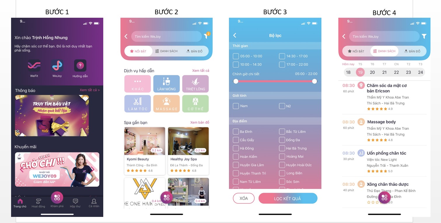 Gói 40 Lượt Làm Đẹp Tặng Thêm 10 Lượt - Sử Dụng Trong 350 Ngày Tại Wefit