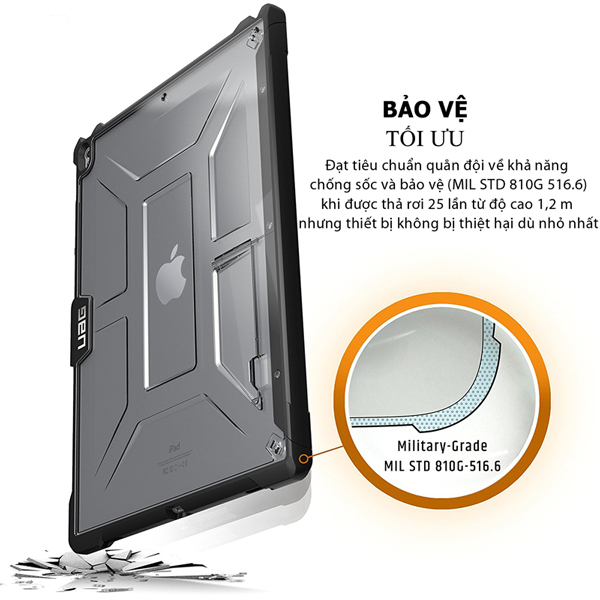 Ốp lưng iPad 9.7 2018/2017 UAG Plasma