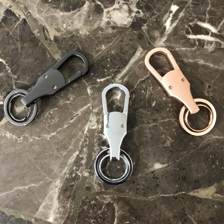 Móc treo chìa khóa cao cấp ô tô, xe máy, gia đình thương hiệu Jobon ZB-098 - Hàng Chính Hãng