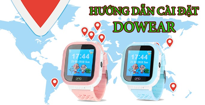 đồng hồ định vị trẻ em stwatch