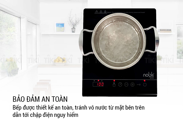 Bếp Điện Từ Đơn NOBLE NB-Si38 - Hàng chính hãng
