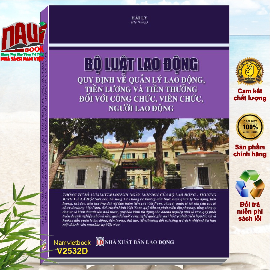 Sách Bộ Luật Lao Động – Quy Định Về Quản Lý Lao Động, Tiền Lương Và Tiền Thưởng Đối Với Công Chức, Viên Chức, Người Lao Động