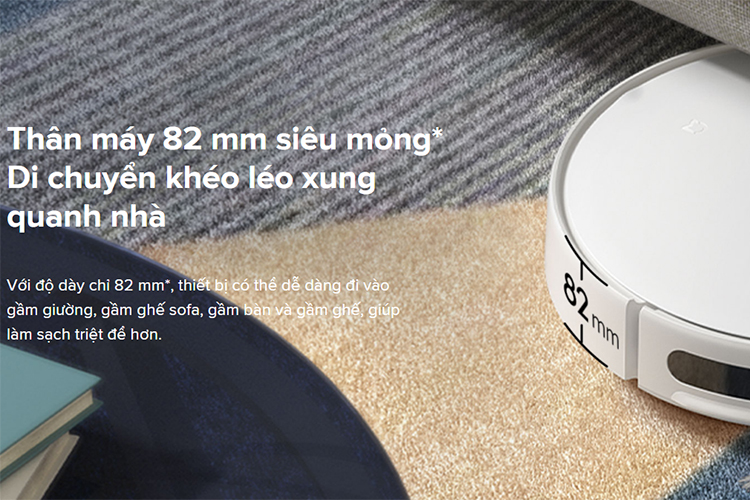 Máy Hút Bụi Xiaomi Mi Robot Vacuum-Mop Essential SKV4136GL - Hàng Chính Hãng