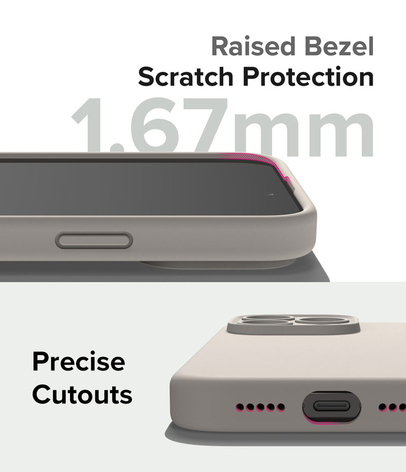 Ốp lưng dành cho iPhone 15 Pro Max/15 Pro/15 Plus/15 RINGKE Silicone Magnetic - Hàng Chính Hãng