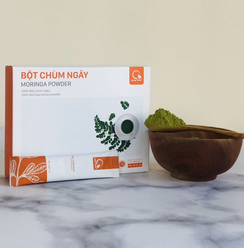 Hộp Bột Chùm Ngây Quảng Thanh món quà của sức khỏe