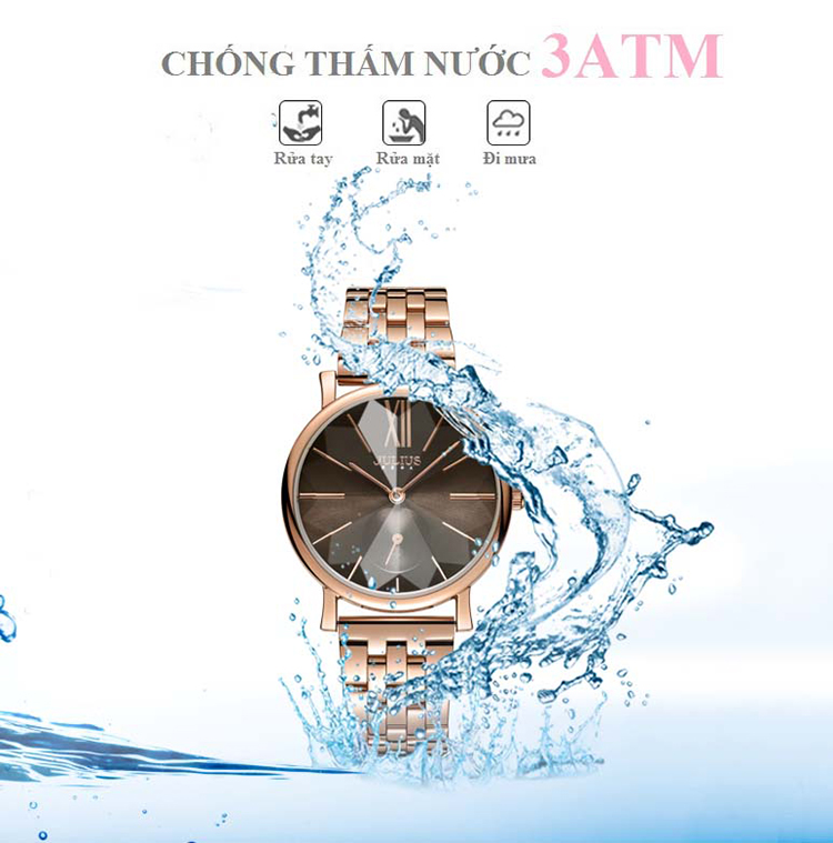 Đồng Hồ Nữ Dây Thép Julius JA-1144C