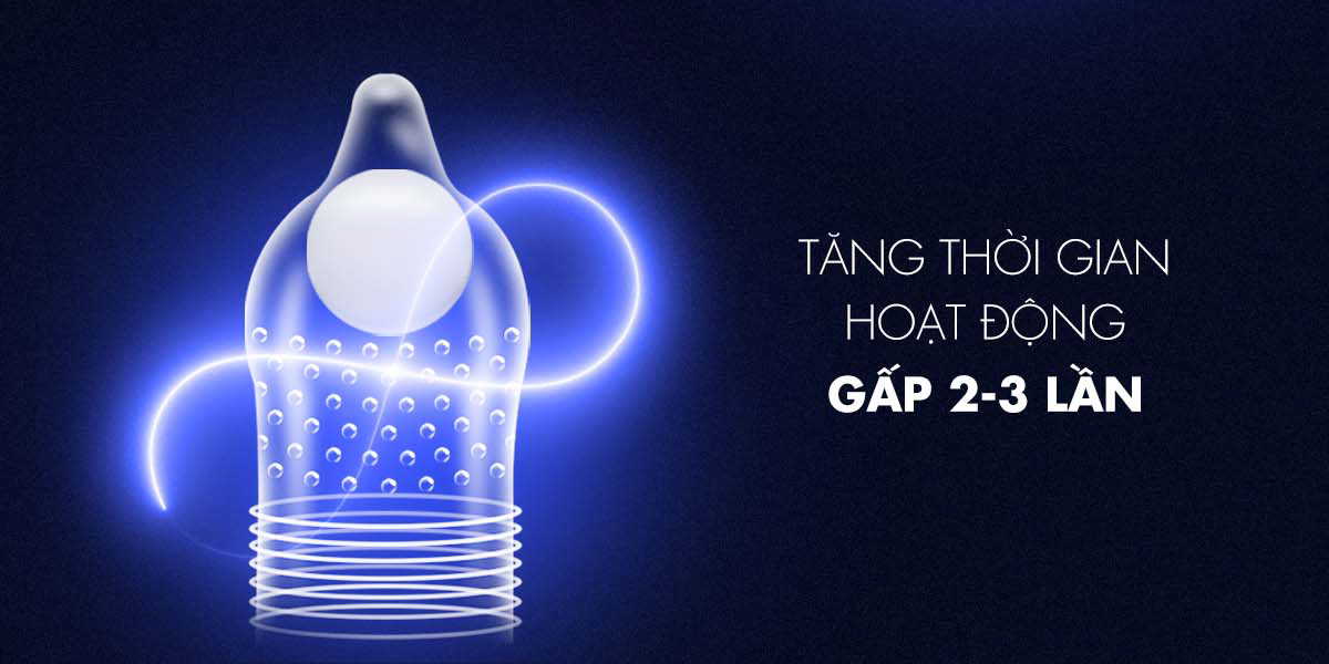 Bao cao su Shell Love Bead - Gân nổi, kéo dài thời gian, bi tăng 1.5cm - Hộp 5 cái | SHELL CHÍNH HÃNG