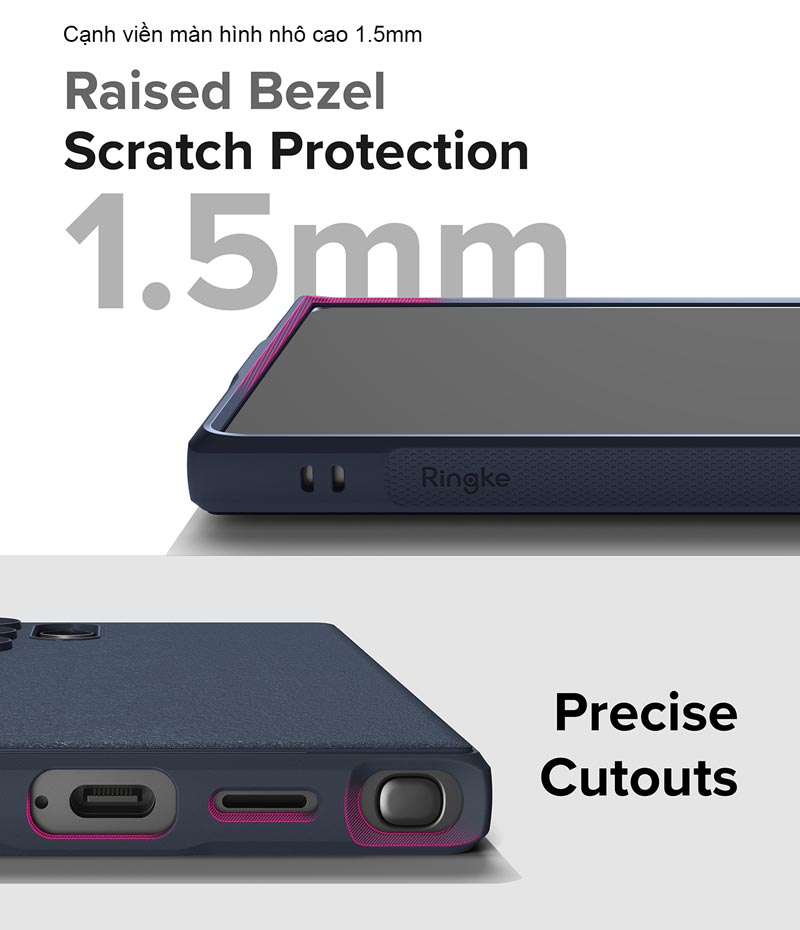 Ốp lưng dành cho Samsung Galaxy S24 Ultra RINGKE Onyx_ Hàng Chính Hãng