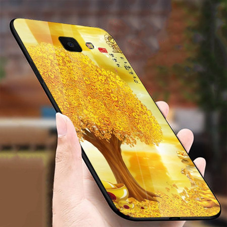 Ốp kính cường lực cho điện thoại Samsung Galaxy A50 - thần tài kim MS TTKIM050