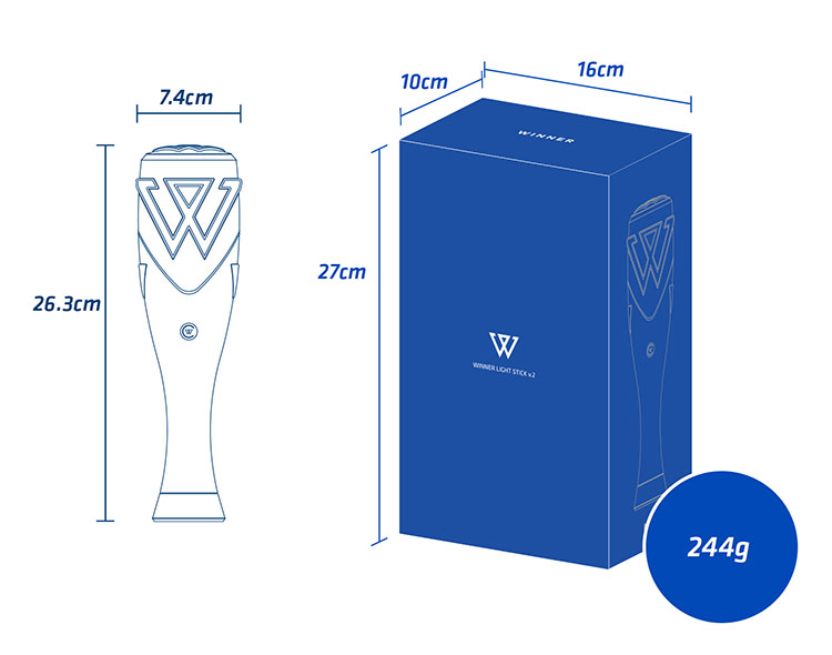 Winner Official Light Stick (Ver.2)