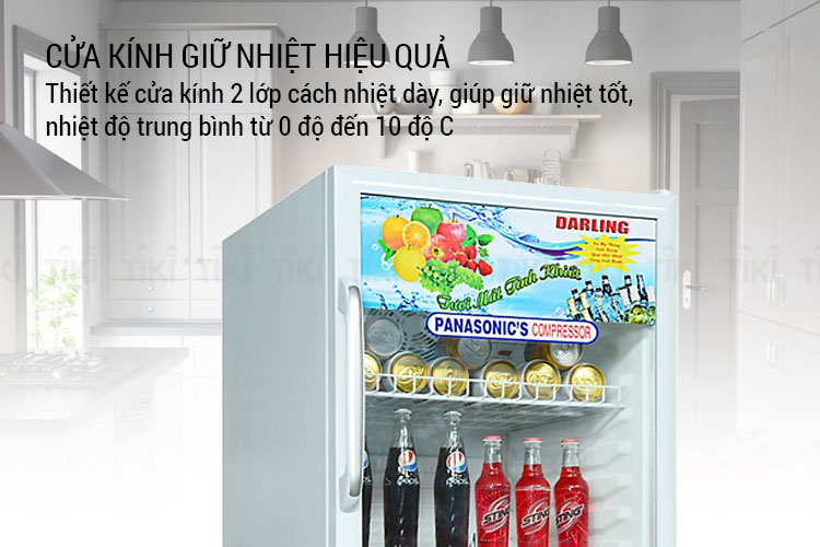 Tủ Mát Darling DL-2620A (260L) - Hàng Chính Hãng