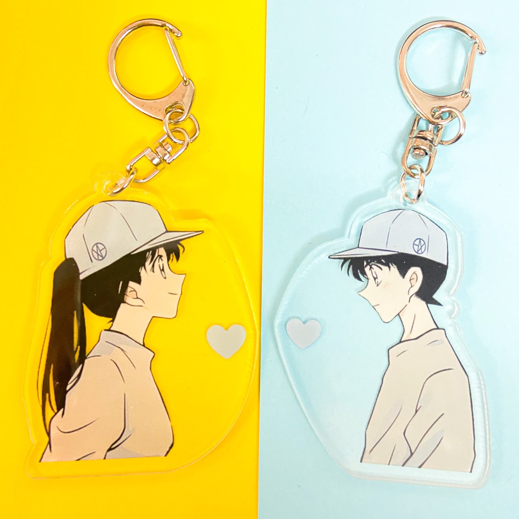 Móc khóa acrylic in hình Shinichi và Ran chibi sẽ là món quà hoàn hảo cho bất kỳ ai yêu thích cặp đôi này. Hình ảnh hai nhân vật trong kiểu dáng Chibi đáng yêu sẽ khiến cho ai nhận được nó sẽ không thể làm ngừng cười. Sản phẩm chất lượng cao này sẽ giữ được hình ảnh yêu thích của bạn trong thời gian dài. Hãy mua ngay bây giờ để sở hữu sản phẩm độc đáo này!