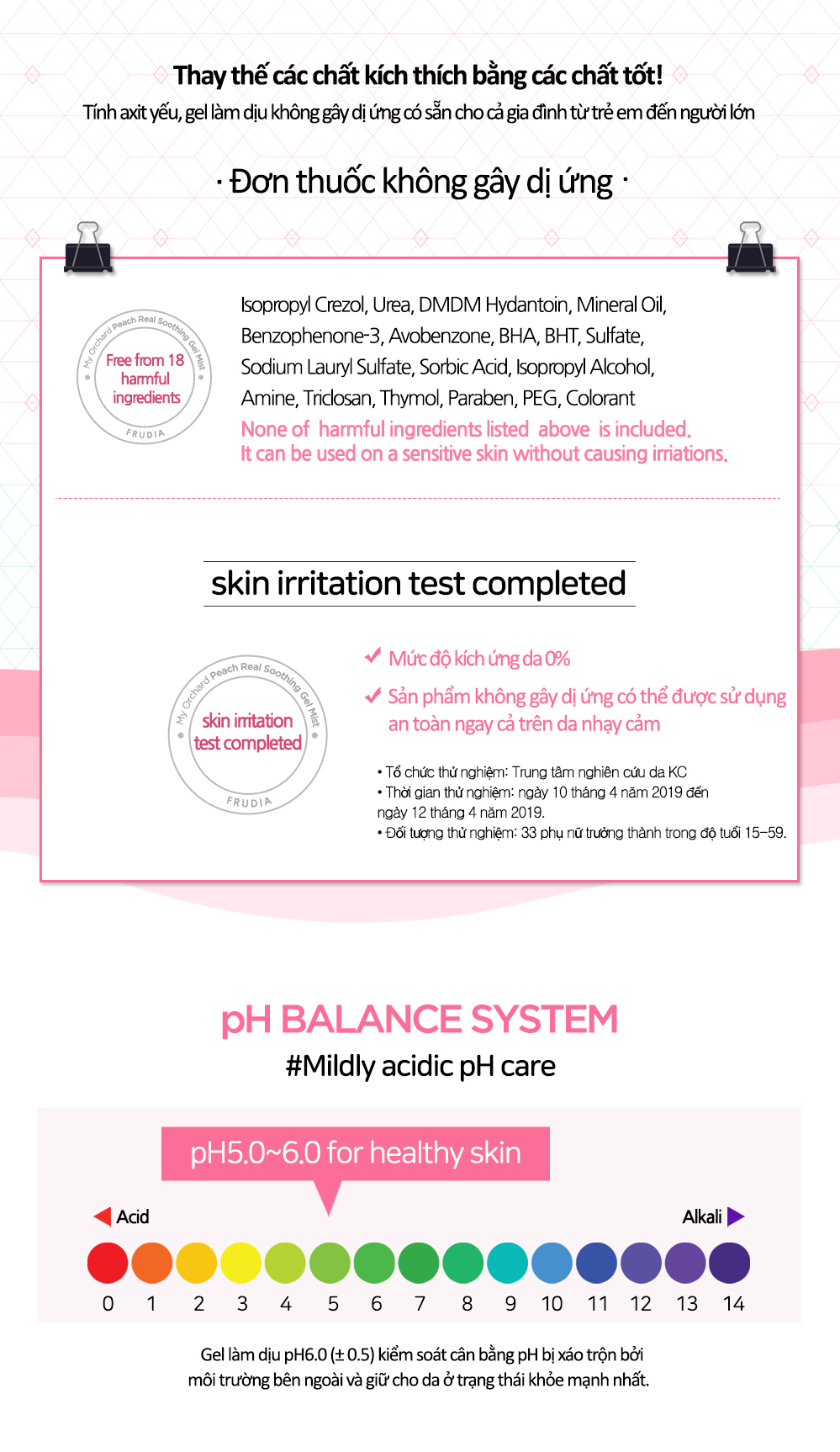 Nước Xịt Khoáng Frudia My Orchard Peach Real Soothing Gel Mist Đào Nguyên Chất (125ml)