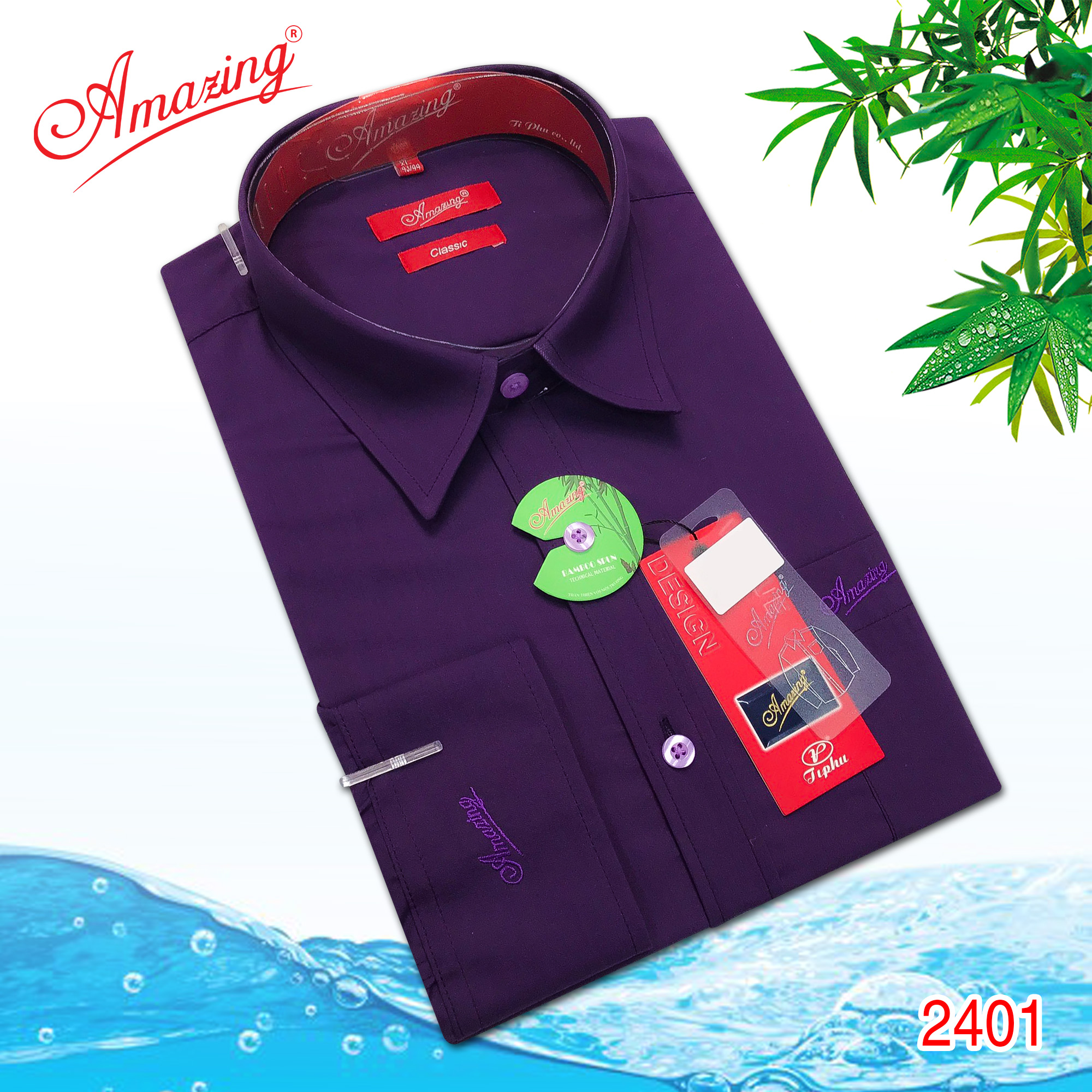 Mua Áo sơ mi nam trơn nhiều màu Amazing, vải Bamboo mềm mịn thấm hút, dáng truyền thống, vạt bầu, tay dài - M - Tím cà-0821 tại Amazing Mua Áo Sơ Mi Nam Trơn Nhiều Màu Amazing, Vải Bamboo Mềm Mịn Thấm Hút, Dáng Truyền Thống, Vạt Bầu, Tay Dài - M - Tím Cà-0821 Tại Amazing