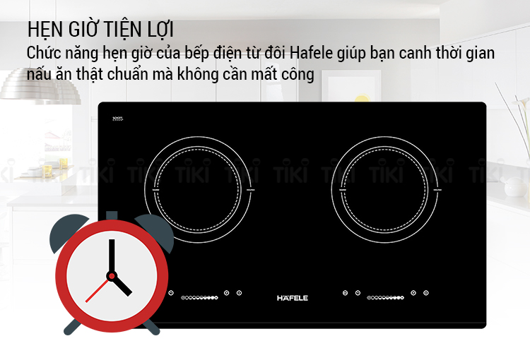 Bếp Âm Từ Đôi Hafele HC-I772C (77cm) - Hàng Chính Hãng