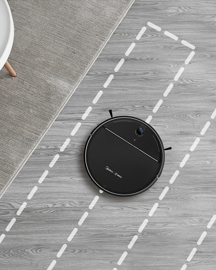 Midea Midea sweeping robot i5 sweeping and dragging machine intelligent household vacuum cleaner small Jing fish app control automatic intelligent sweeping machine