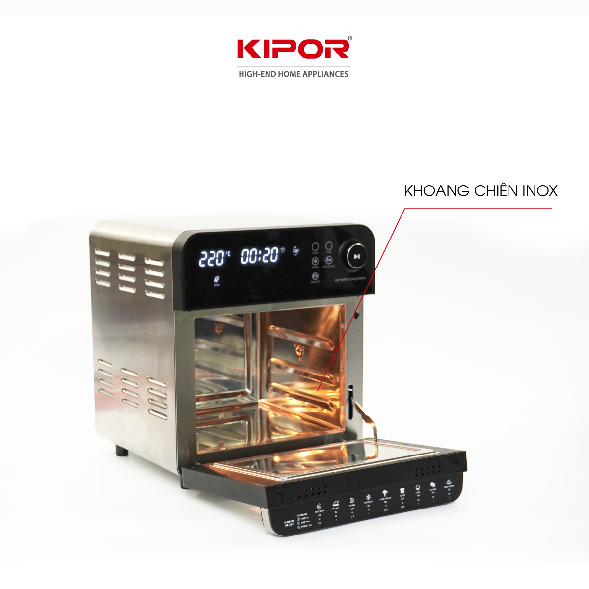 Nồi chiên không dầu Kipor KP-AF657