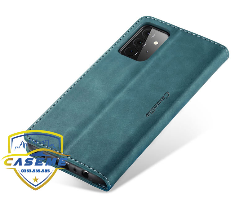 Bao da cao cấp dành cho Samsung A12, Samsung A52, Samsung A52s Samsung A72 dạng ví Caseme - Hàng Nhập Khẩu