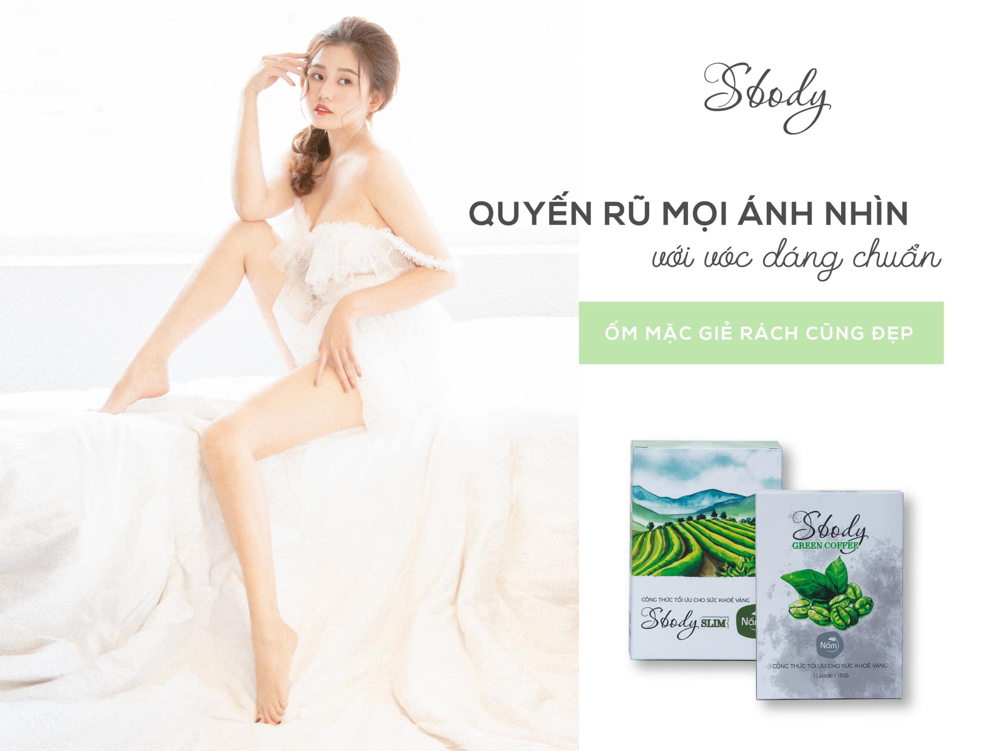 Viên nén hỗ trợ Giảm Cân Nấm Sbody Slim - Hộp 15 gói Tặng Detox - hỗ trợ Giảm Cân An Toàn & Hiệu Quả - Không gây Mệt Mỏi!