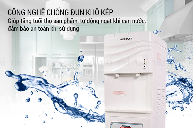 Cây Nước Nóng Lạnh Sunhouse SHD9613 - Hàng Chính Hãng