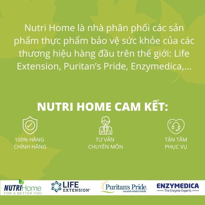 viên uống dầu tỏi puritan s pride garlic oil 1000mg tăng cường hệ miễn dịch, tim mạch (nutri home) (100 viên) 7