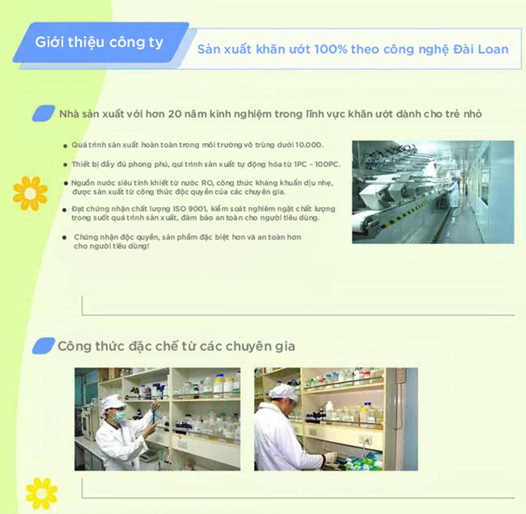 Khăn ướt làm sạch tinh khiết Oma Baby