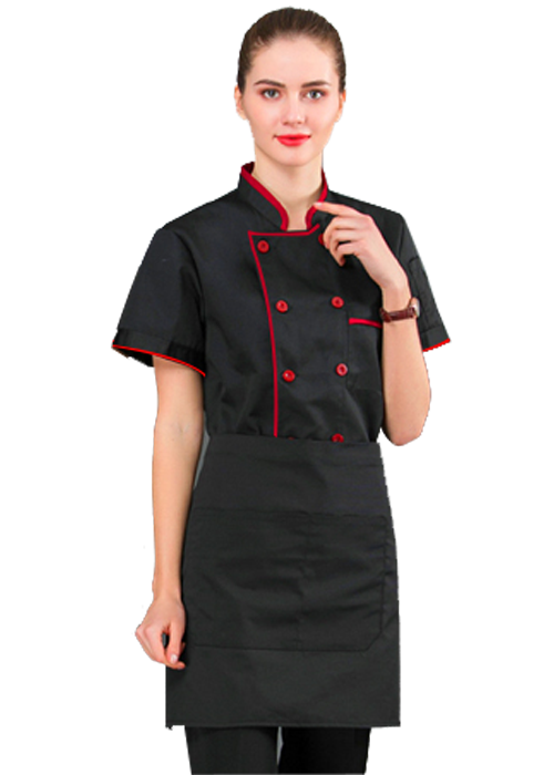 áo bếp tay ngắn