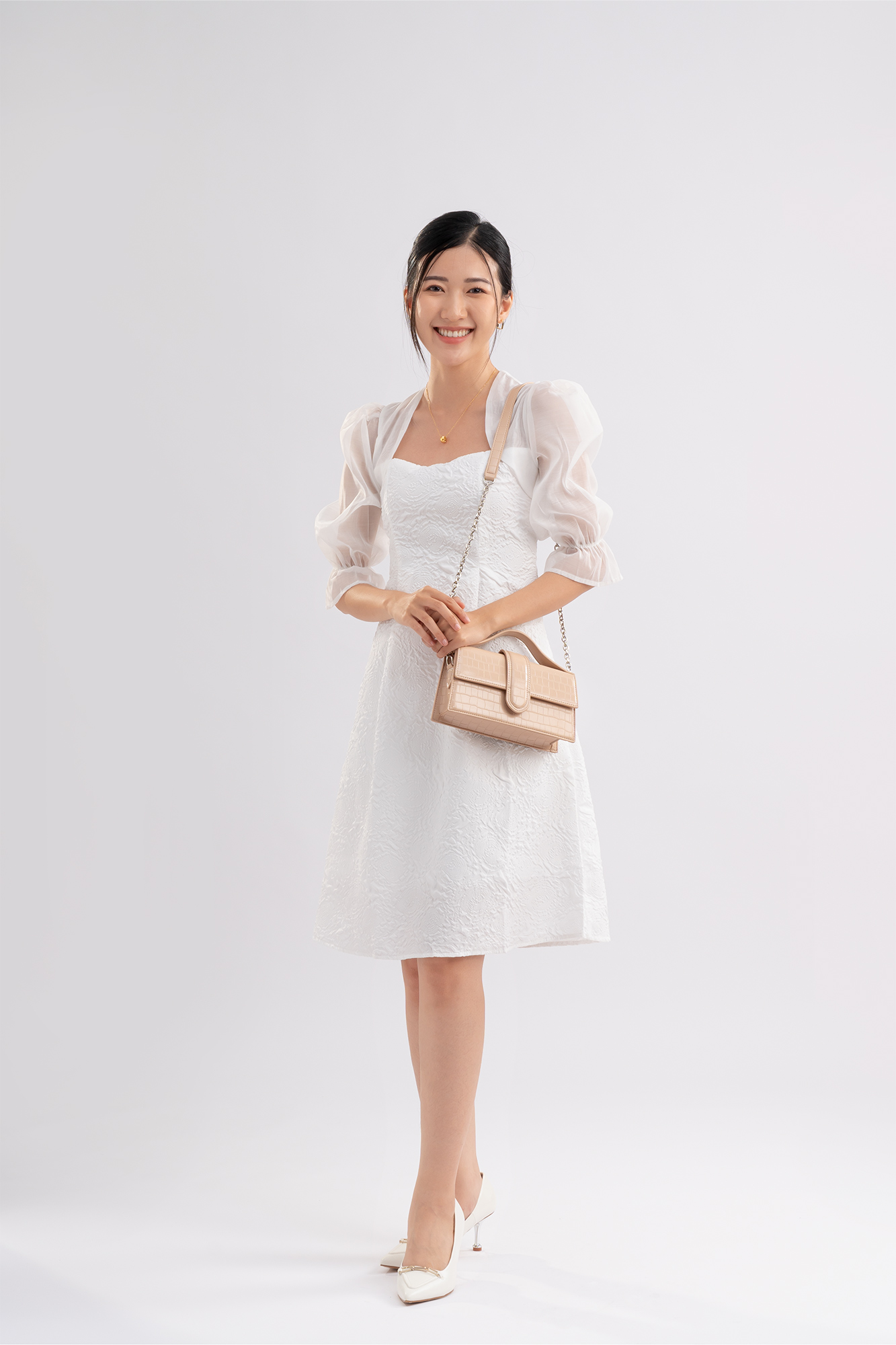 Túi Yuumy ( Thời trang nữ nắp gập sành điệu size 22 - Túi đeo chéo da Verein YN208 )