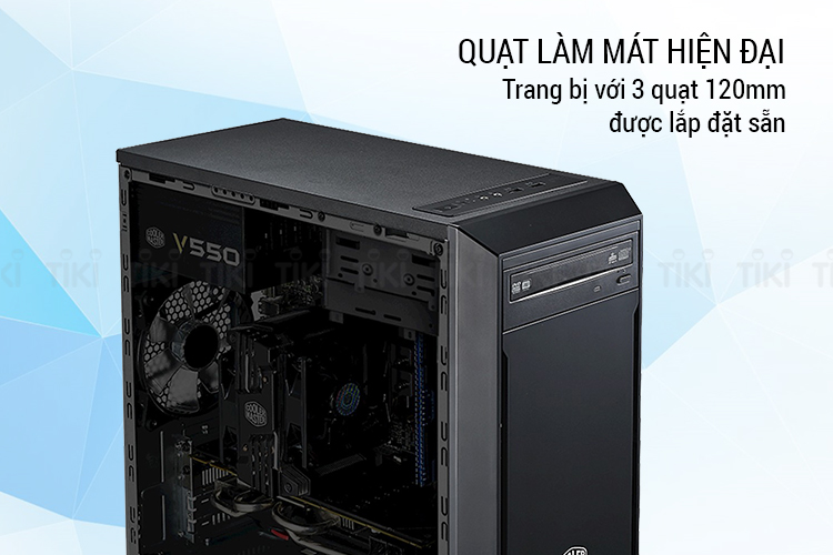 Vỏ case Cooler Master Masterbox LITE 3 - Hàng Chính Hãng