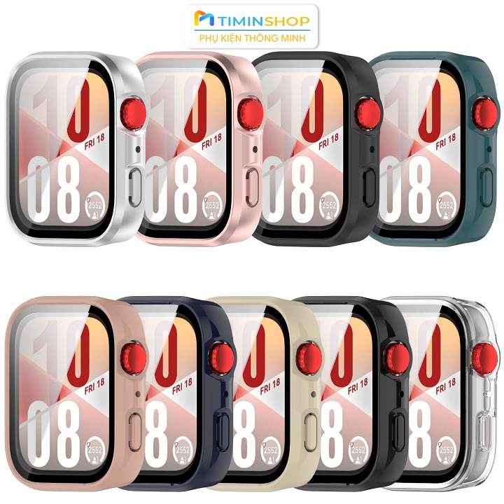 Ốp bảo vệ cho Huawei Watch Fit 4/ Fit 4 Pro - Chất PC + Kính cường lực (FIT4)