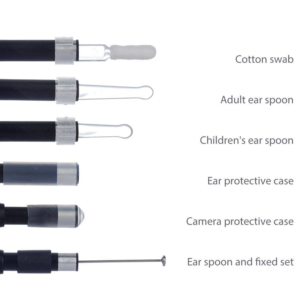 Máy Soi Tai Không Dây (5.5mm) (6 Đèn) Máy Soi Tai Không Dây (5.5mm) (6 Đèn)