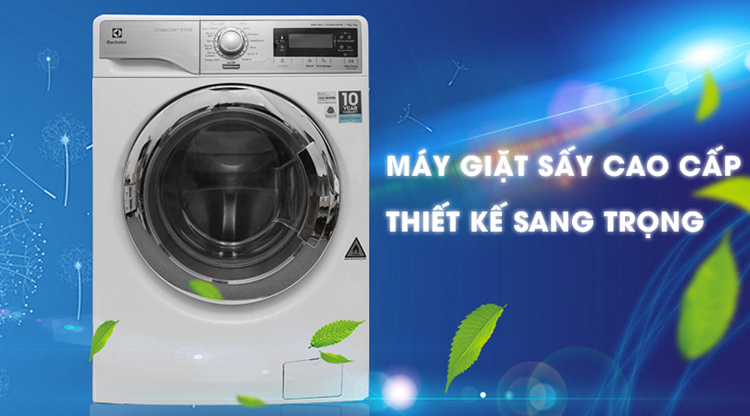 Máy giặt sấy Electrolux Inverter 10 kg EWW14023