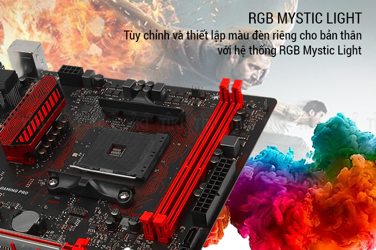 Bo Mạch Chủ Mainboard MSI A320M GAMING PRO Socket AM4 - Hàng Chính Hãng