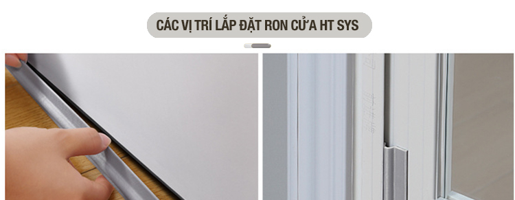 thanh chặn khe cửa sổ