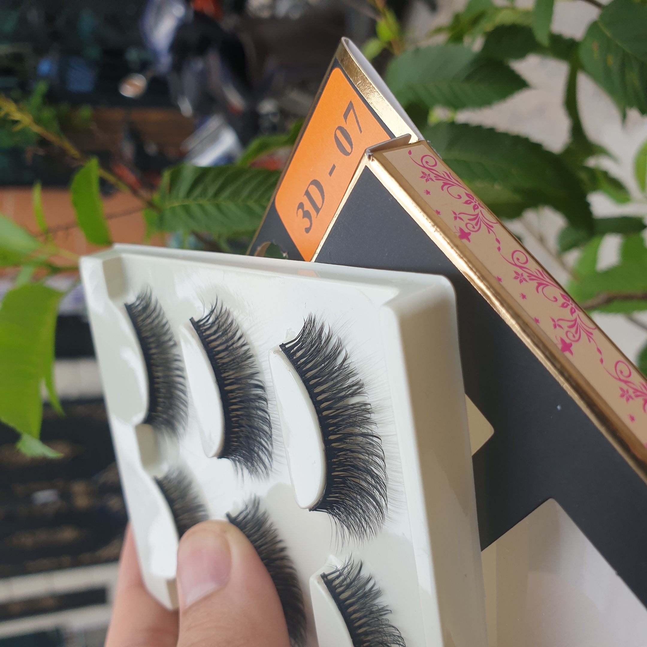 Lông mi giả lông chồn 3 Fashion Eyelashes 3 Faux-Cils 3D 1 bộ 3 cặp
