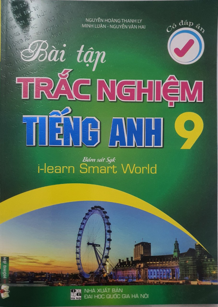 Sách - bài tập trắc nghiệm tiếng anh 9 - có đáp án (bám sát sgk cánh diều) HAB