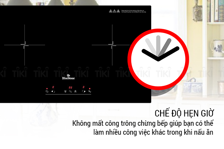 Bếp Âm Từ Đôi Bluestone ICB-6831 (4000W) - Hàng Chính Hãng