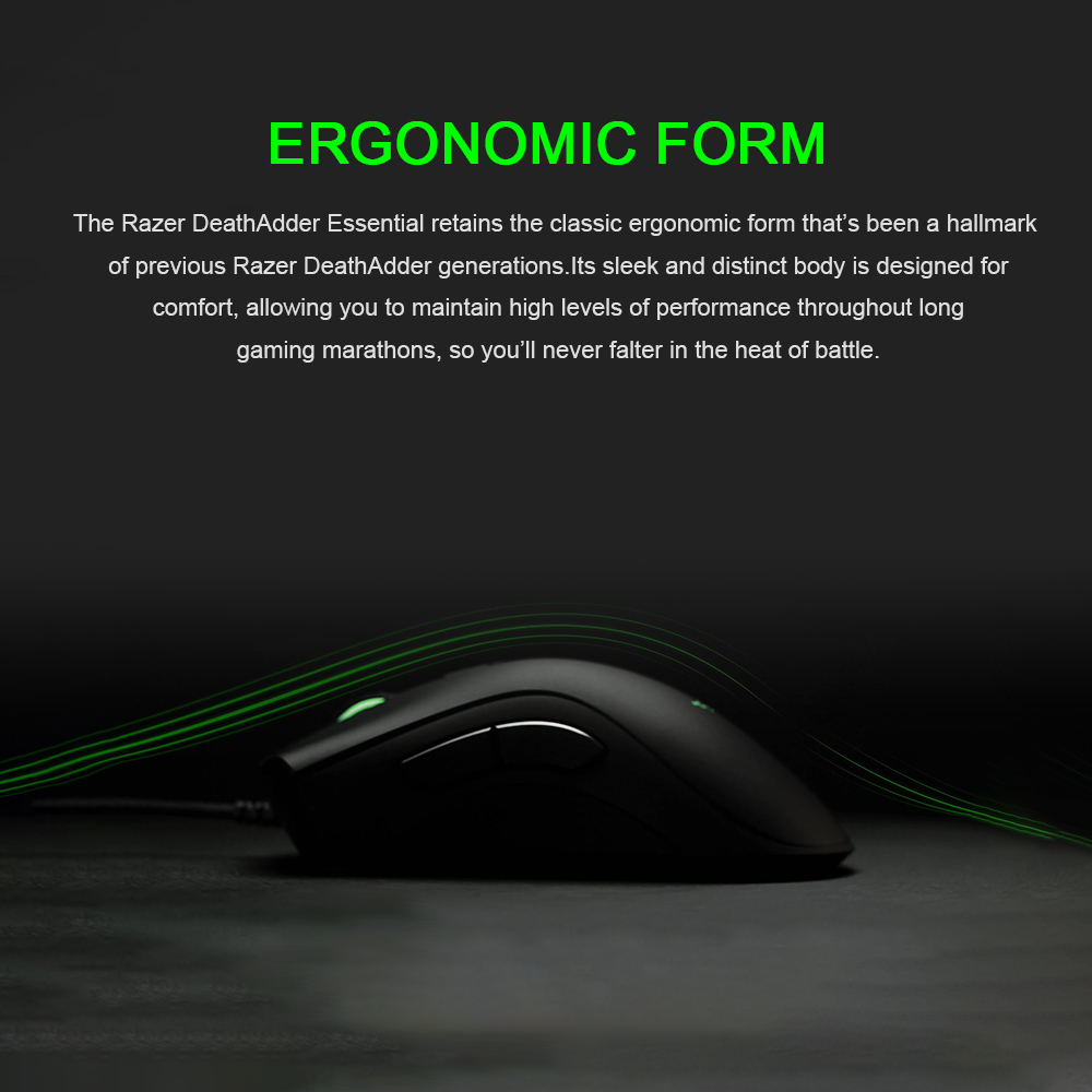 Chuột Chơi Game Có Dây Razer DeathAdder Essential