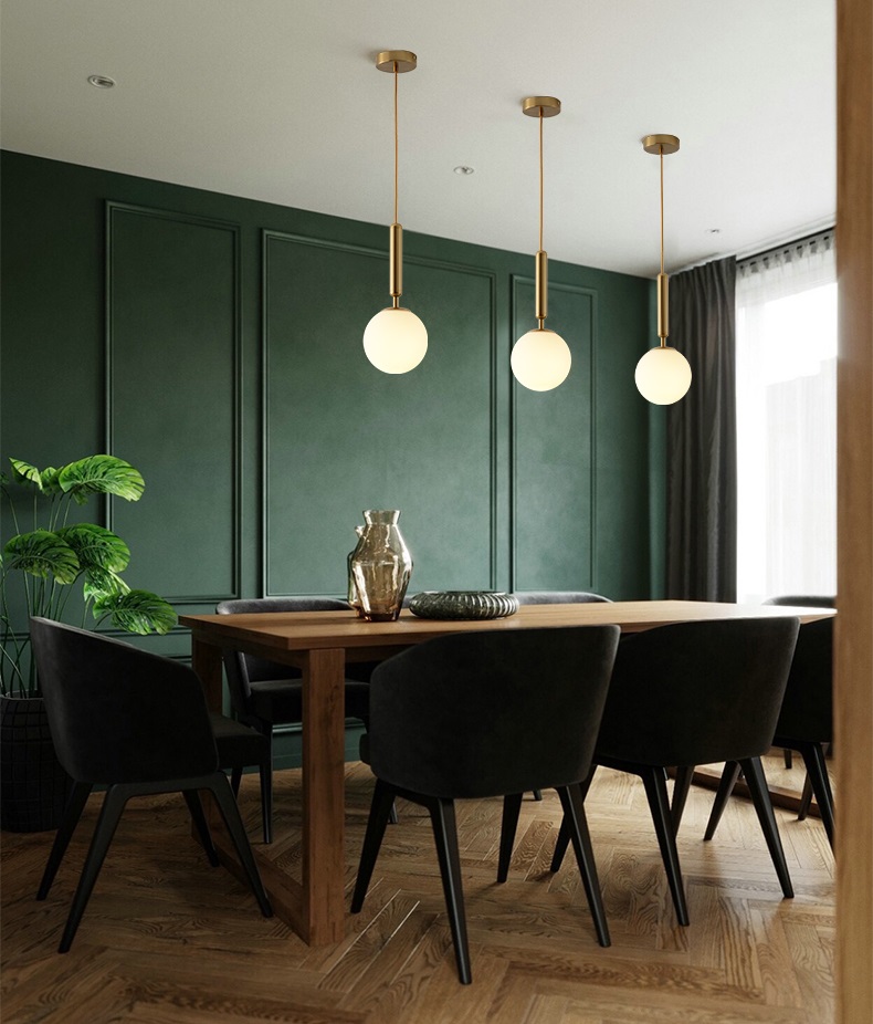 Đèn thả TEXCO kiểu dáng sang trọng, hiện đại - kèm bóng LED chuyên dụng.