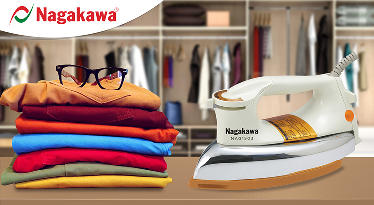 Bàn Ủi Khô Nagakawa NAG1503 - Hàng Chính Hãng