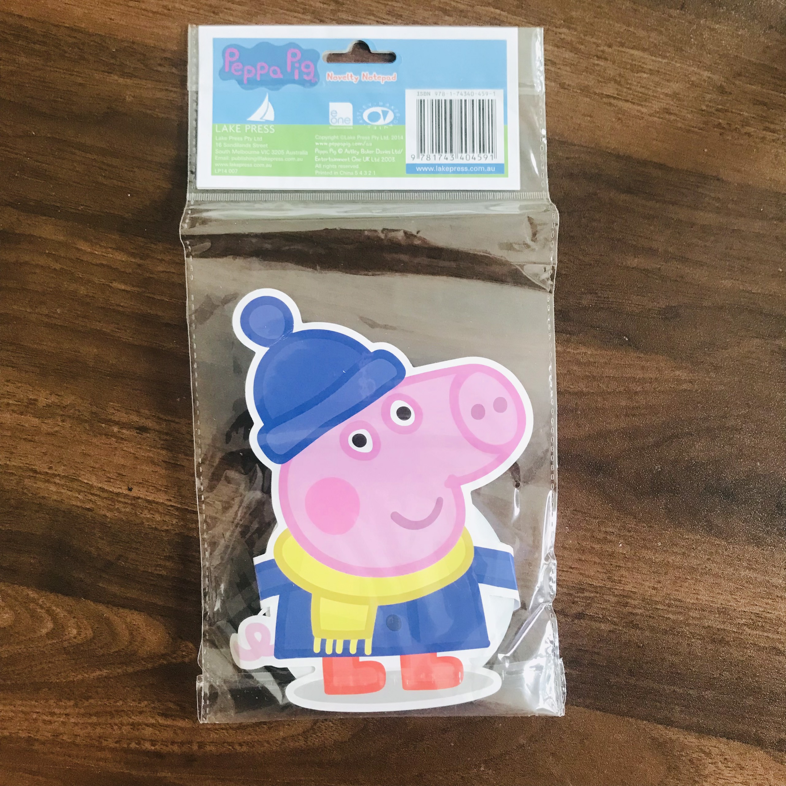 Giấy Note Cute Ghi Chú Hình Dễ Thuơng Có Keo, Peppa Pig Novelty Notepad