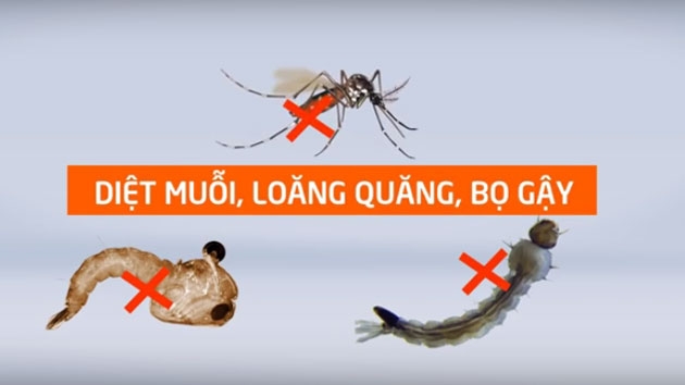 Thuốc diệt côn trùng trong nhà, diệt muỗi, không mùi dùng trong gia đình y tế Pekacon 100SC xuất xứ từ Mỹ