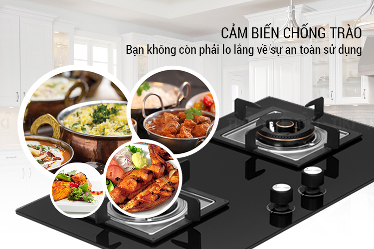 Bếp Gas Âm Nagakawa NAG1752 - Hàng Chính Hãng
