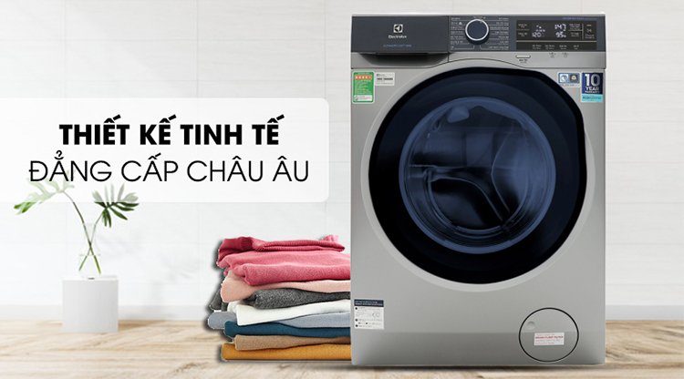 Máy Giặt Cửa Trước Inverter Electrolux EWF9523ADSA (9.5kg) - Hàng Chính Hãng (Bạc)