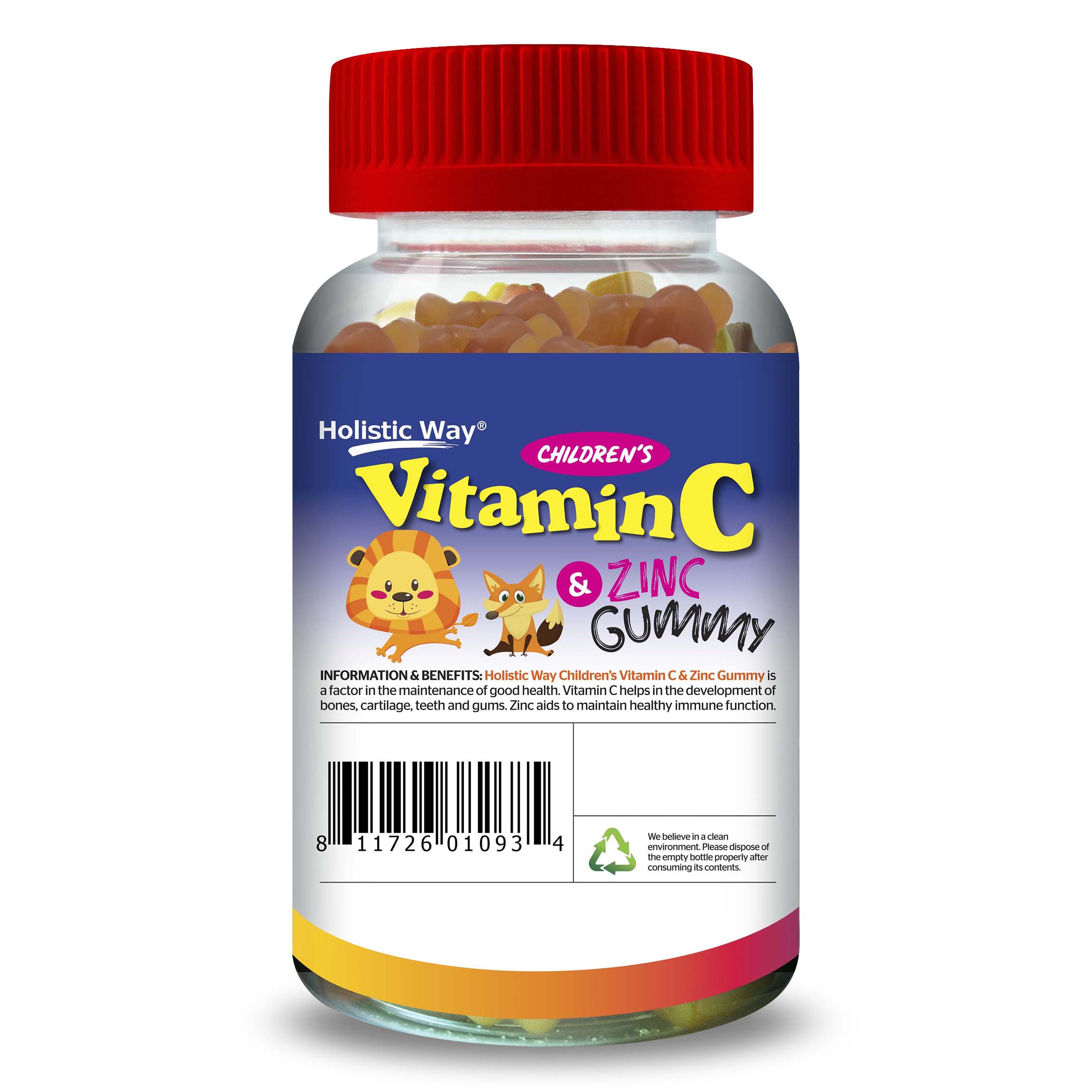 thành phần viên nhai vitamin c kẽm