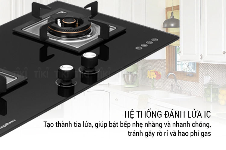 Bếp Gas Âm Nagakawa NAG1752 - Hàng Chính Hãng