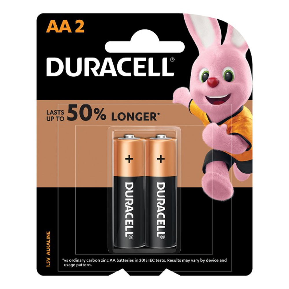 Pin Kiềm Duracell Coppertop AA Vỉ 2 Viên - O000003